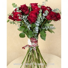 27 Red Roses Bouquet